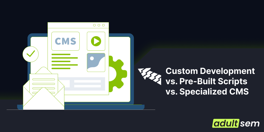 Custom Development vs. Pre-Built Scripts vs. Specialized CMS