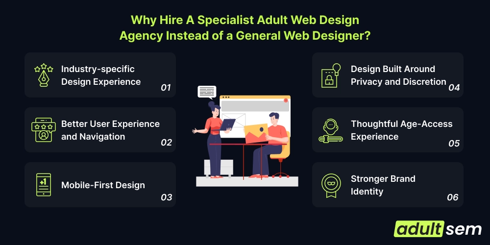 Why Hire A Specialist Adult Web Design Agency Instead of a General Web Designer_